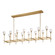 Salita 14 Light Island Pendant in Clear Crystal/Vintage Brass (452|LP314377VBCC)