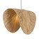 Bend One Light Pendant in Antique Brass (52|21625)