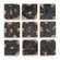 Ignite Wall Decor Set/9 in Black And Natural (52|04383)