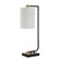 Perlato One Light Table Lamp in Matte Black (443|LPT1345)
