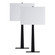 Candace LED Table Lamp- Set in Matte Black (443|LPT1252SET2)