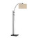 Crystal One Light Floor Lamp in Matte Black (443|LPF3166)