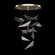 Volo LED Pendant in Soft Gold/Smoke Hammered (48|10012055)