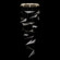 Volo LED Pendant in Soft Gold/Smoke Hammered (48|10011955)