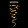 Volo LED Pendant in Soft Gold/Amber Linear (48|10011953)