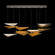 Volo LED Pendant in Silver/Amber Linear (48|10011843)