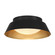 Donoven LED Flush Mount in Matte Black + Gold (60|ED0552202MKGD)