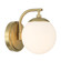 Maverick One Light Bath in Vibrant Gold (60|ED0121001VG)