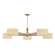 Mailo Five Light Chandelier in Patina Brass (67|F5665PBR)