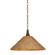 Kenzo One Light Pendant in Bronze Leaf (67|F2721BRL)