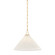 Merida One Light Pendant in Aged Brass (428|H1076701SAGB)
