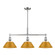 Orwell Three Light Linear Pendant in Pewter (62|3306LPPWAY)