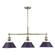 Orwell Three Light Linear Pendant in Aged Brass (62|3306LPABEP)