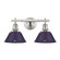 Orwell Two Light Vanity in Pewter (62|3306BA2PWEP)
