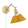 Orwell One Light Wall Sconce in Brushed Champagne Brass (62|3306A1WBCBAY)