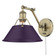 Orwell One Light Wall Sconce in Aged Brass (62|3306A1WABEP)