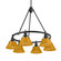 Orwell Six Light Chandelier in Matte Black (62|33066BLKAY)