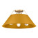 Orwell Three Light Flush Mount in Brushed Champagne Brass (62|33063FMBCBAY)