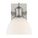 Hines One Light Bath Vanity in Pewter (62|3118BA1PWOP)