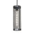 Cilindro Cage One Light Pendant in Old Wrought Iron (57|288058)