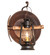 Miners Lantern One Light Wall Sconce in Black Satin Wrought Iron & Distressed Rust (57|288031)