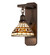 Greek Key One Light Wall Sconce in Mahogany Bronze (57|287586)