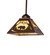 Bear At Dawn One Light Pendant in Mahogany Bronze (57|284328)