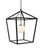 Denison One Light Lantern in Black / Frosted White (142|95000024)