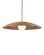 Barbary One Light Pendant in Natural/Black/Frosted White (142|95000018)
