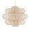 Antibes 18 Light Chandelier in Bleached Natural/Snow White (142|90001315)