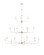Nottaway 18 Light Chandelier in Champagne (142|90001314)