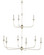 Nottaway Nine Light Chandelier in Champagne (142|90001313)
