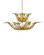 Babylon 11 Light Chandelier in Green / Contemporary Gold Leaf / Contemporary Gold (142|90001310)