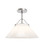 Bronwen One Light Pendant in Opaque White / Polished Nickel (142|90001280)
