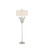 Forget-Me-Not Two Light Floor Lamp in Clear/Silver Leaf (142|80000169)