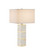 Casey One Light Table Lamp in Natural / Brass (142|60001033)