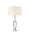 Classico One Light Table Lamp in Clear/Natural Brass (142|60001015)