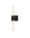 Brietta Two Light Wall Sconce in Opaque White / Oil Rubbed Bronze (142|58000071)