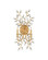 Forget-Me-Not Two Light Wall Sconce in Clear/Chinois Gold Leaf (142|50000275)