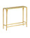 Honeycomb Console Table in Gold / Clear (142|40000232)