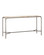 Crema Console Table in Natural/Bronze (142|40000219)