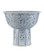 Ming Offering Pedestal Bowl Bowl in Blue / Off-White (142|12001003)