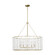 Winslow Five Light Chandelier in Powder-Coated Brass (454|TFC1155PCB)