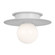 Nodes One Light Flush Mount in Matte White (454|KF1001MWT)