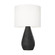 Breccia One Light Table Lamp in Black Wash (454|ET1531BLW)