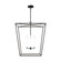 Viota Four Light Lantern in Aged Iron (454|EC1364AI)