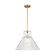 Liouet One Light Pendant in Satin Brass (454|DJP1201SB)