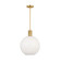 Colewood One Light Pendant in Satin Brass (454|DJP1181SB)