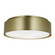 Dartmore Three Light Flush Mount in Satin Brass (454|DJF1063SB)