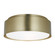 Dartmore Two Light Flush Mount in Satin Brass (454|DJF1042SB)